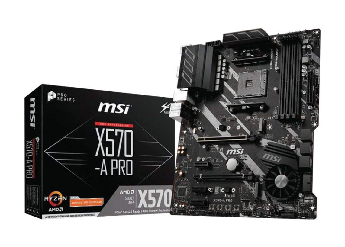 Amazon.com: MSI X570-A PRO Motherboard (AMD AM4, DDR4, PCIe 4.0